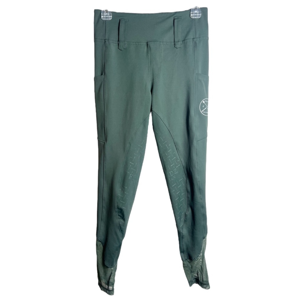 Free Ride Equestrian Pull on Riding Horse Breeches Hunter Green